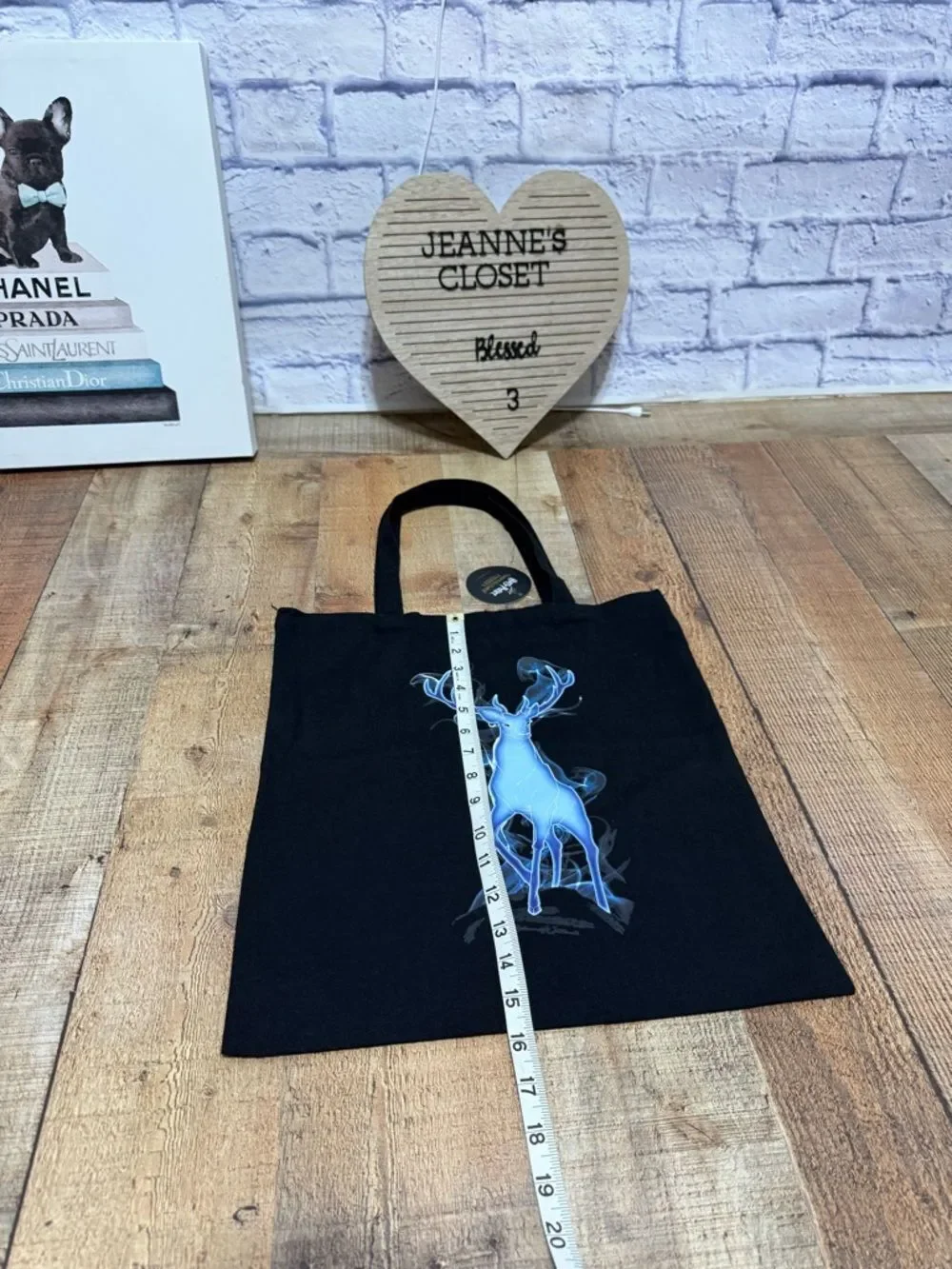 NWT Wizarding World of Harry Potter Forbidden Forest Experience Canvas Tote bag